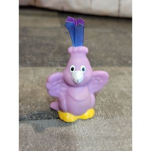 Little People 2005 purple bird Mattel toy figure‎